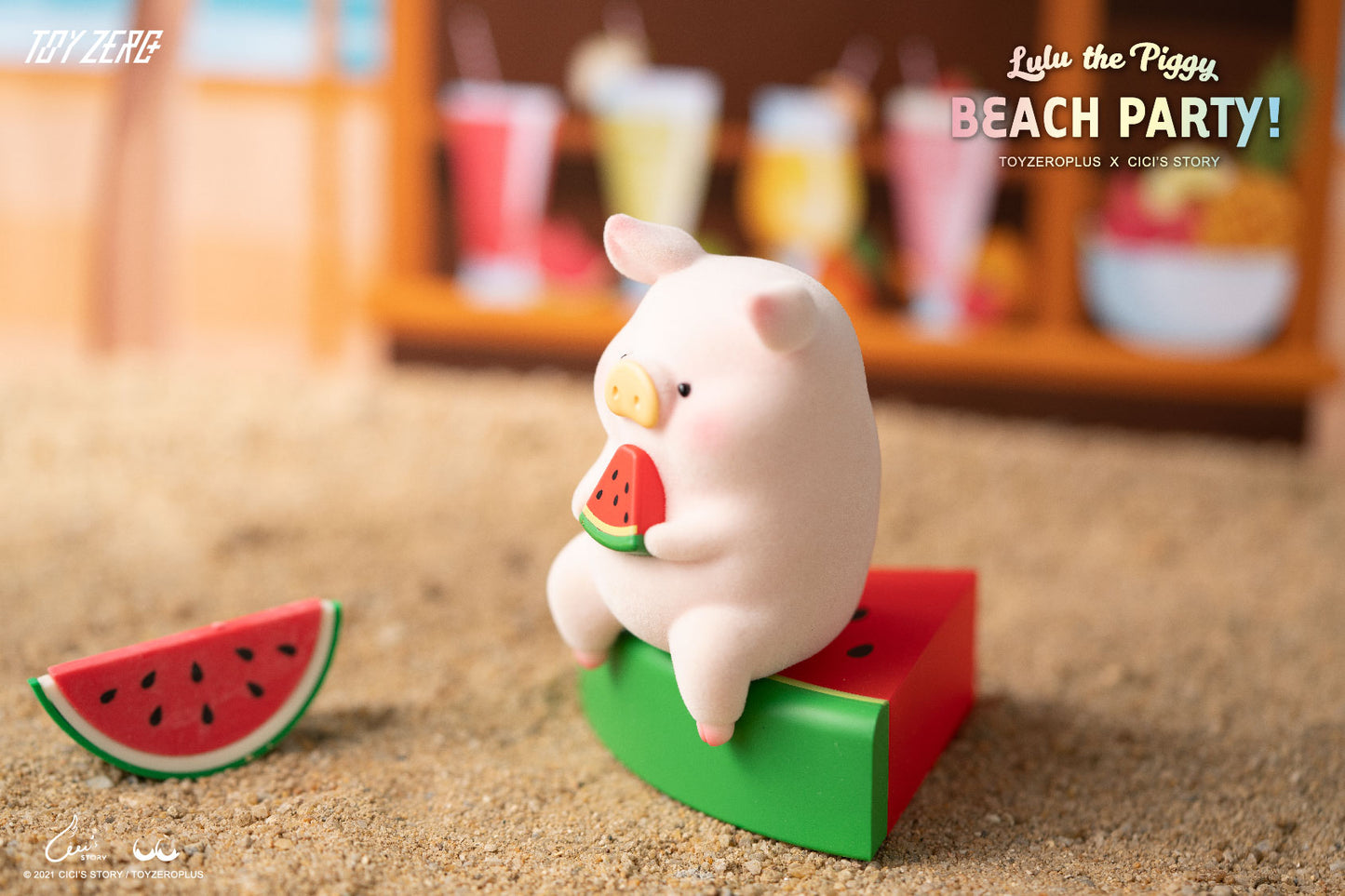 TOYZEROPLUS LULU the Piggy Beach Party Blind Box