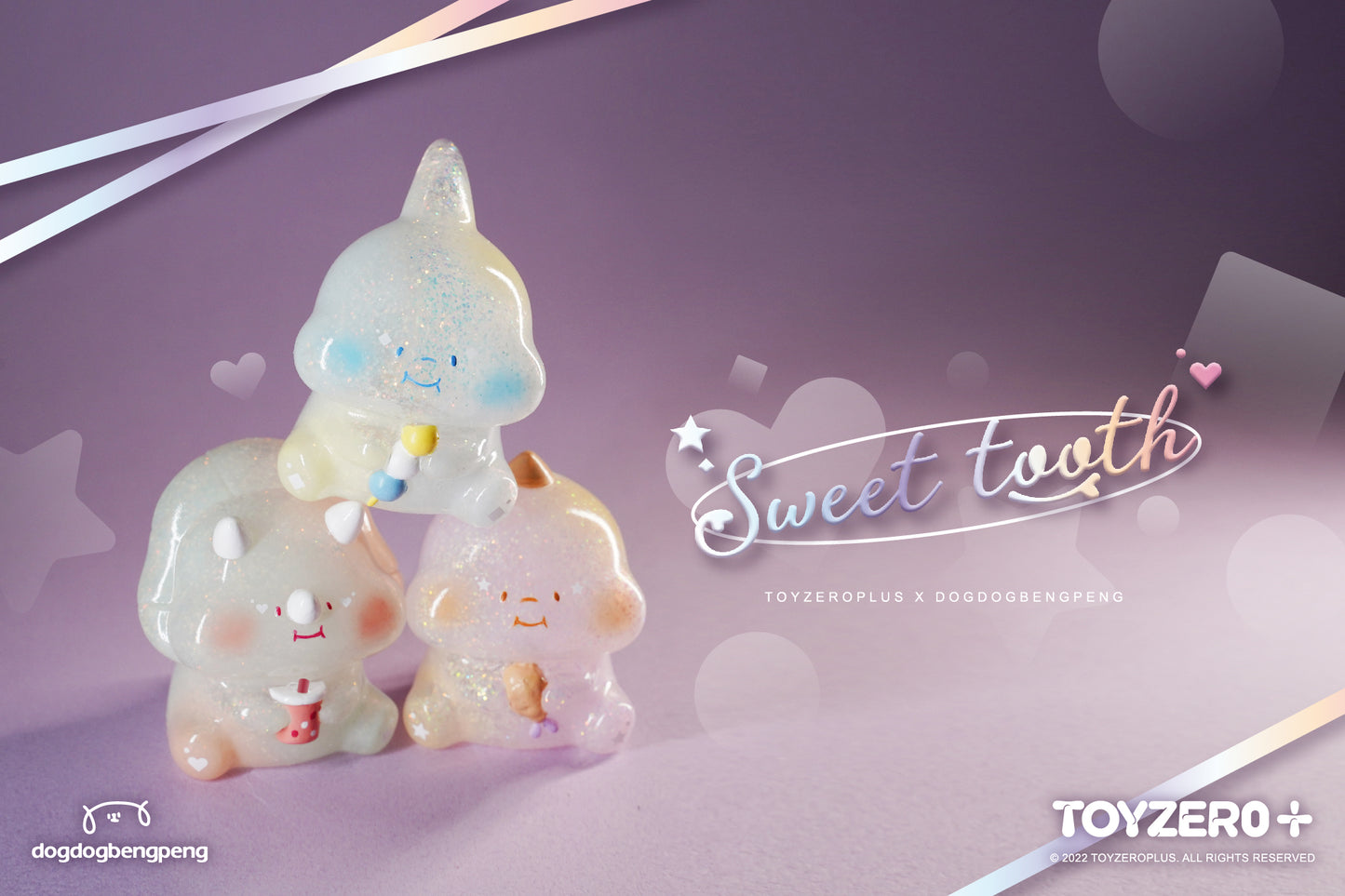 吃貨恐龍 Foodie Dinosaurs- Sweet tooth (Set of 3)