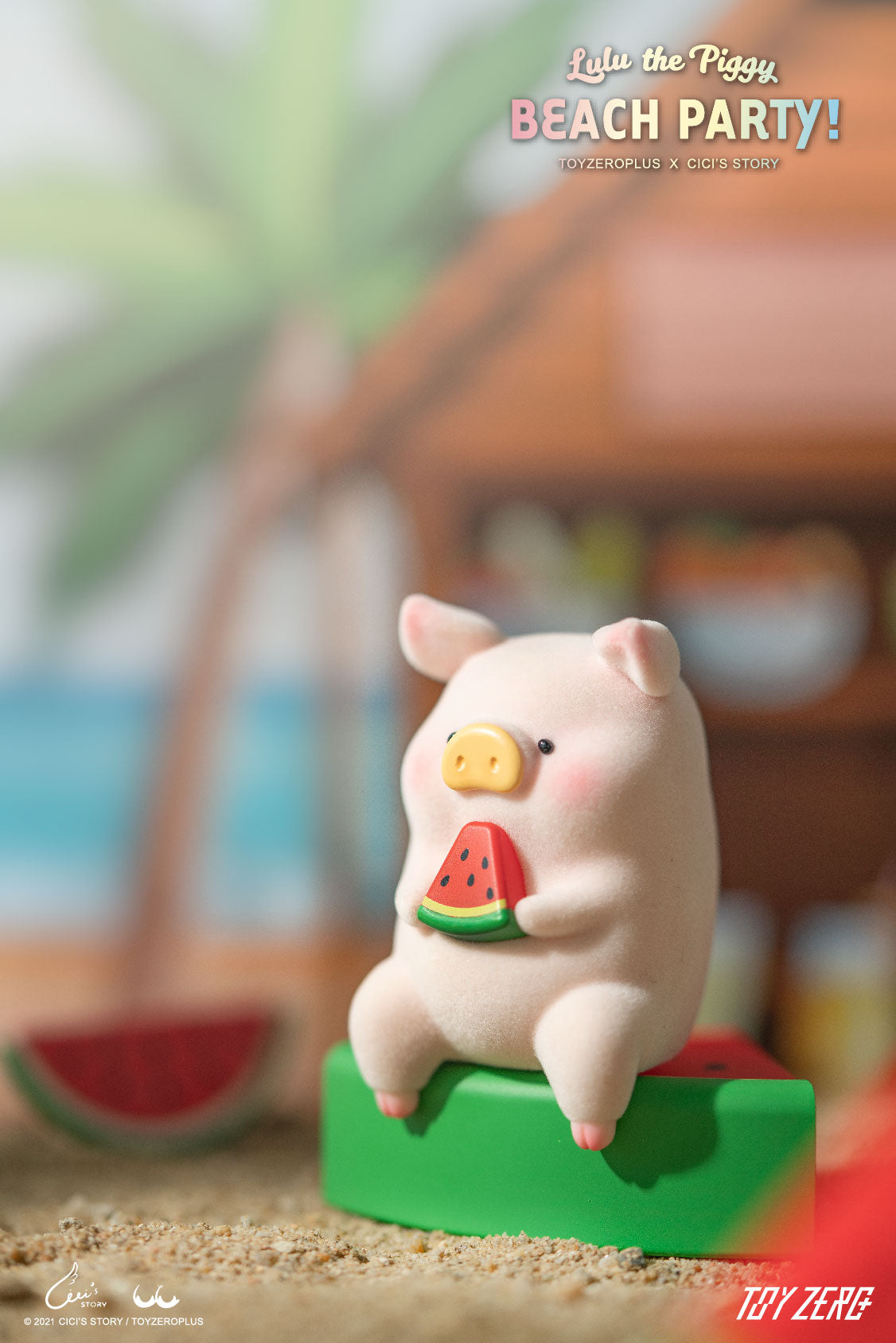 TOYZEROPLUS LULU the Piggy Beach Party Blind Box