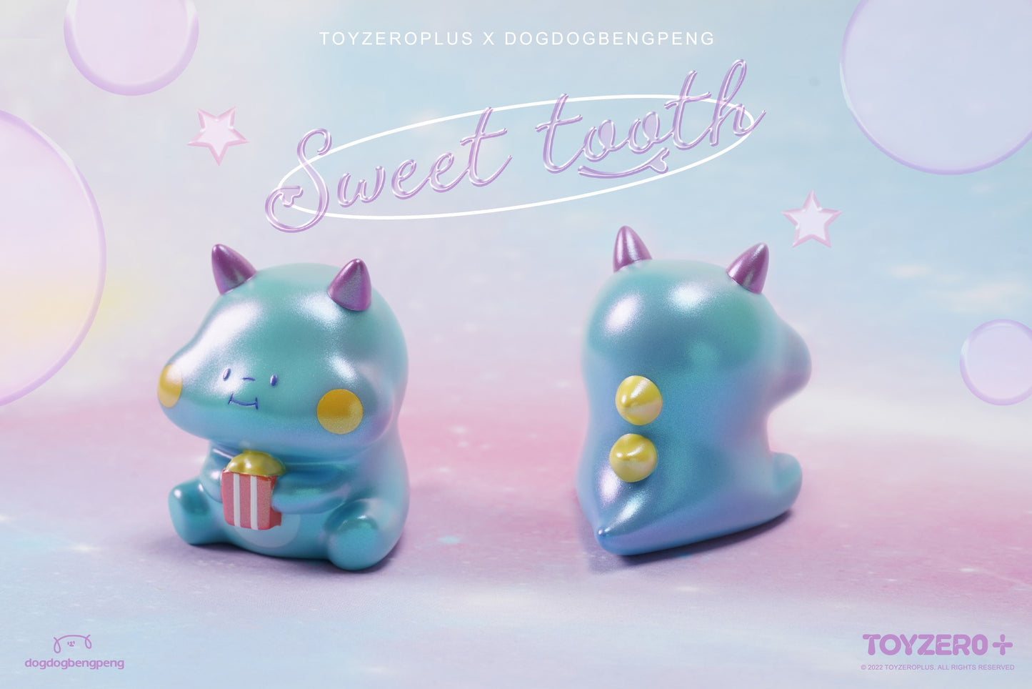 吃貨恐龍 Foodie Dinosaur- Sweet tooth II (Set of 3)
