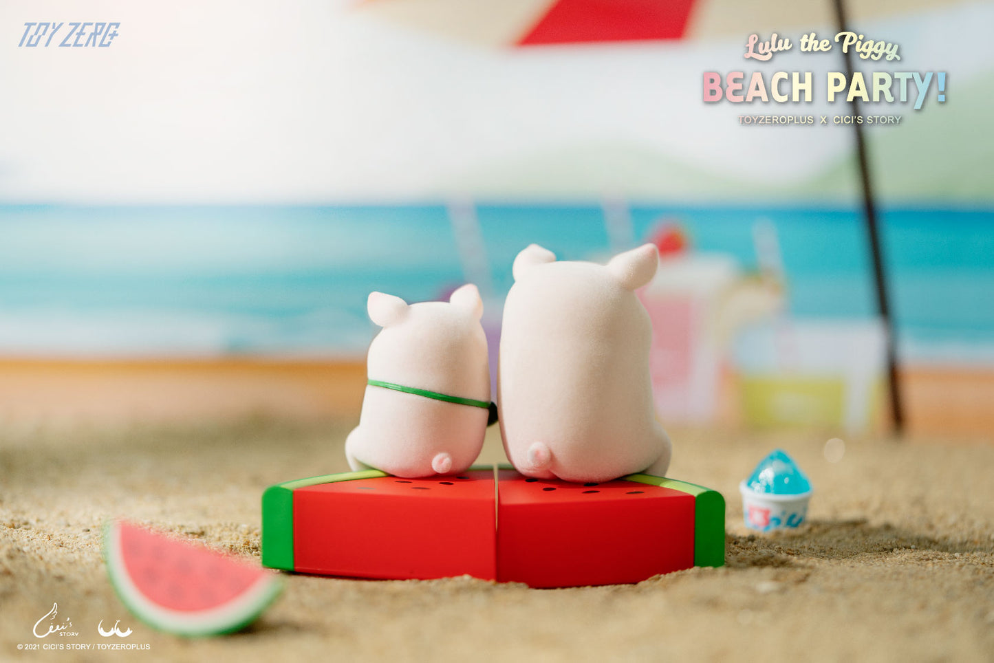 TOYZEROPLUS LULU the Piggy Beach Party Blind Box