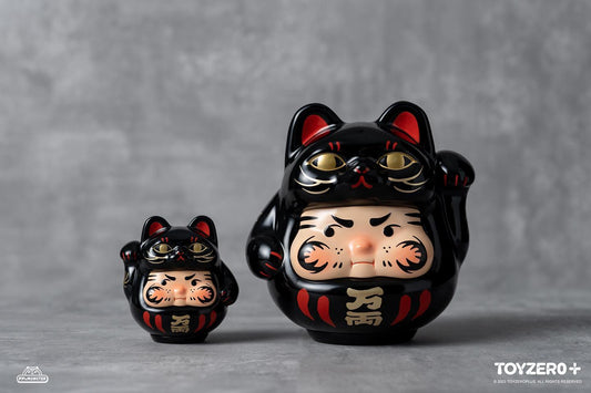 PP幸運黑貓達摩 PP Monster Lucky Cat - Shiny Black