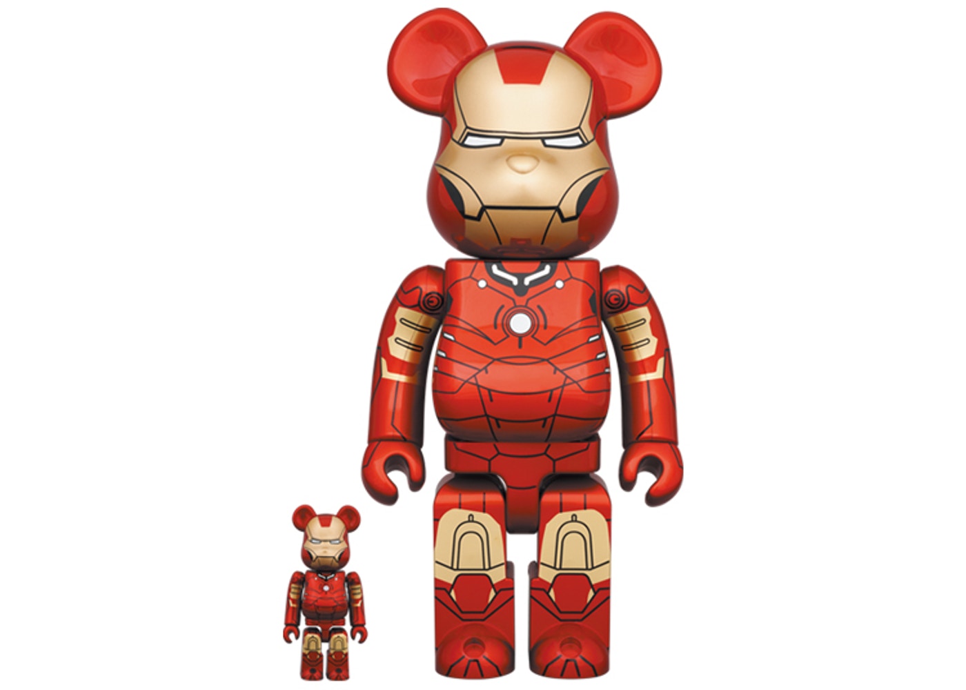 Bearbrick Iron Man Mark 3 400%