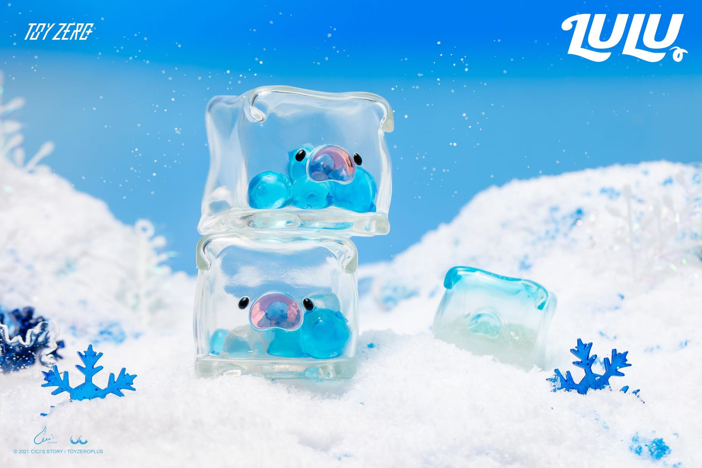 LuLu the Piggy Seal Ice Cube XL by TOYZEROPLUS
