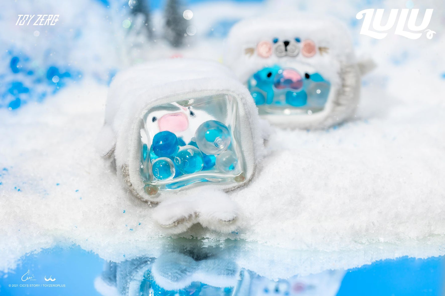 LuLu the Piggy Seal Ice Cube XL by TOYZEROPLUS