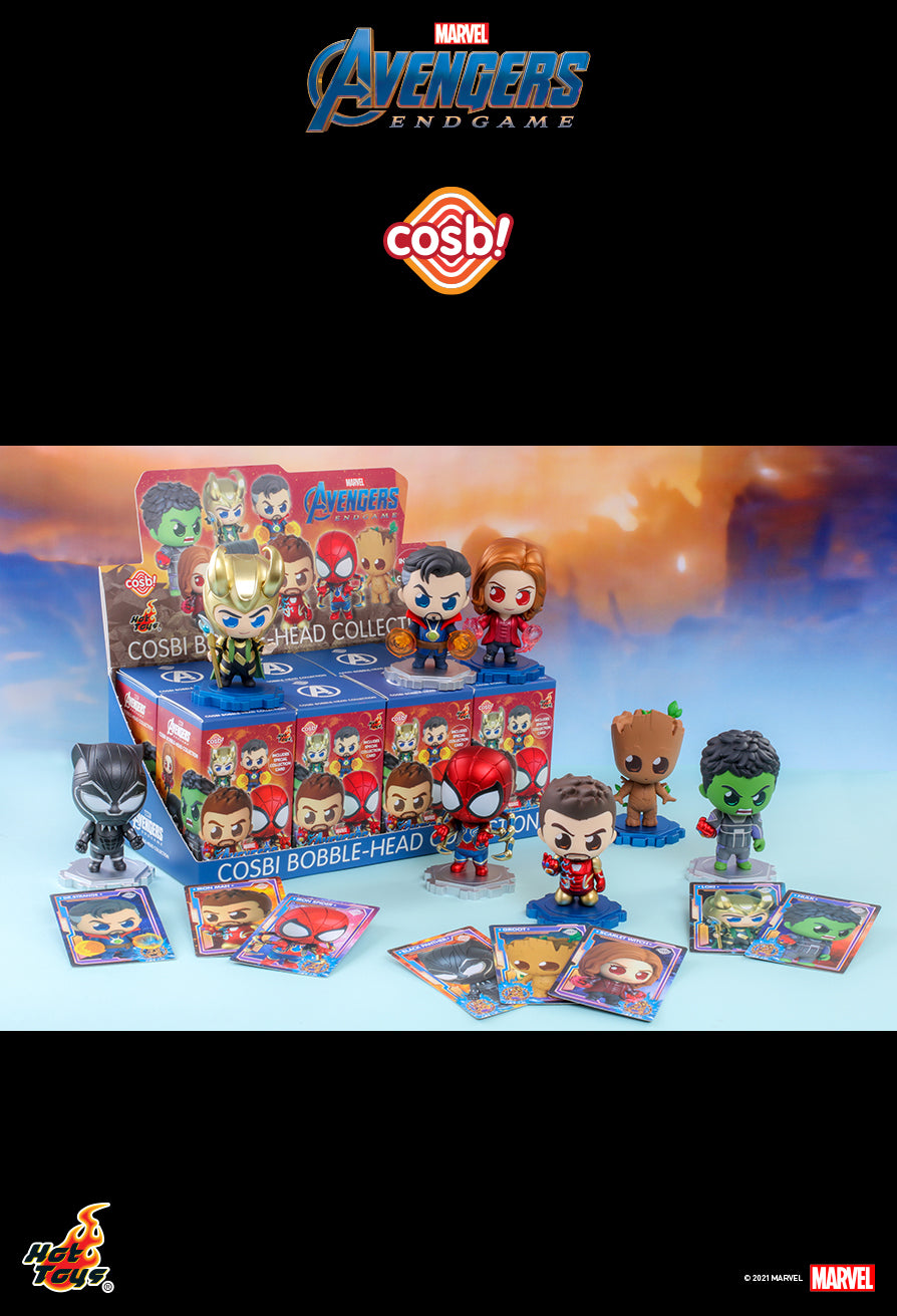 Avengers bobble head store set