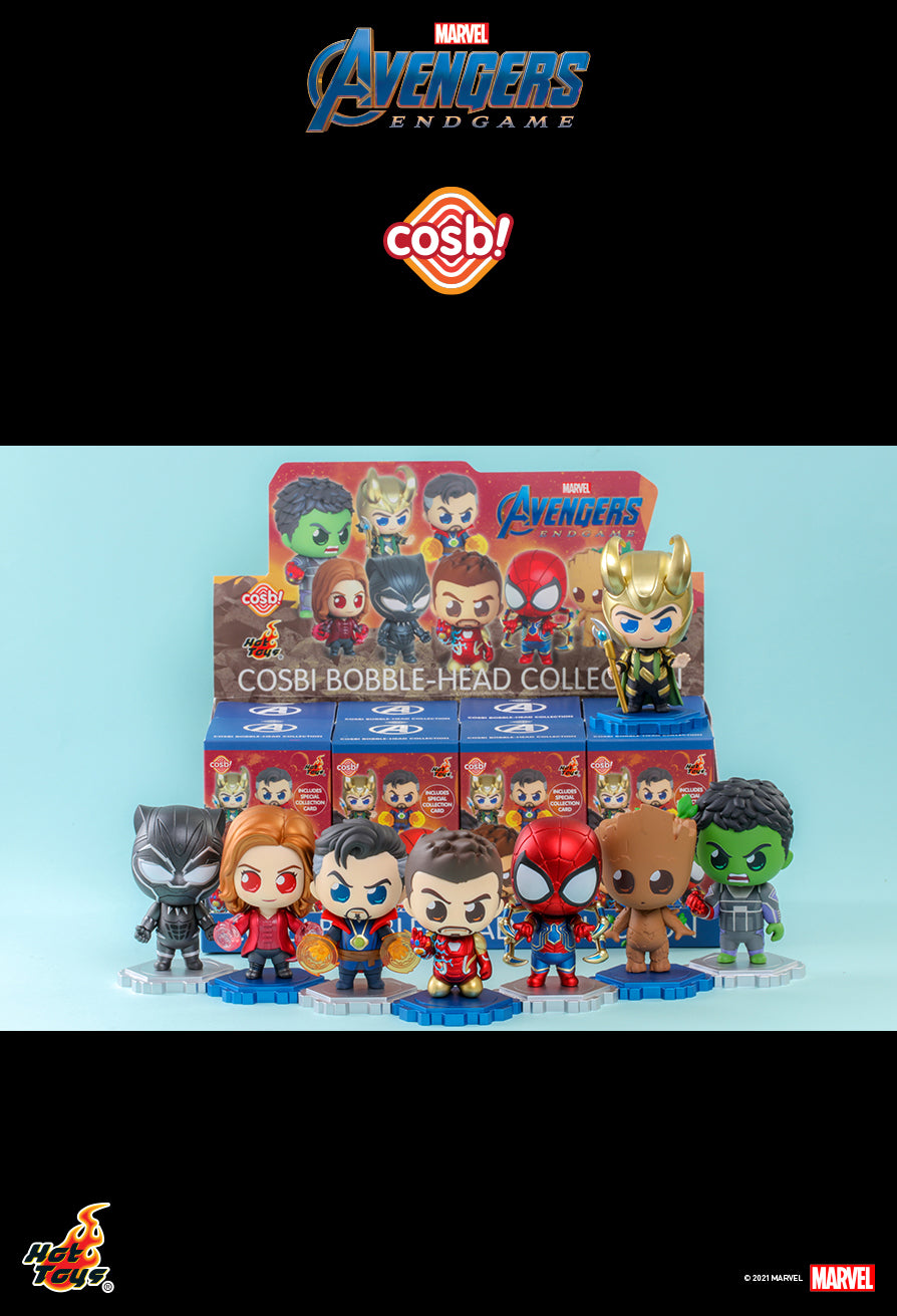 Avengers: Endgame Cosbi Bobble-Head Collection Series 2 Blind Box By Hot Toys