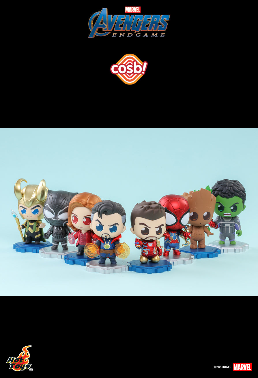 Avengers: Endgame Cosbi Bobble-Head Collection Series 2 Blind Box By Hot Toys