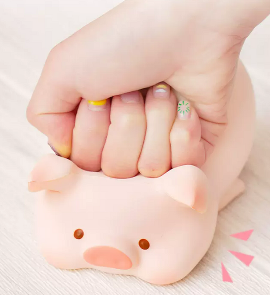 LuLu the Piggy Getting Tired Squishy