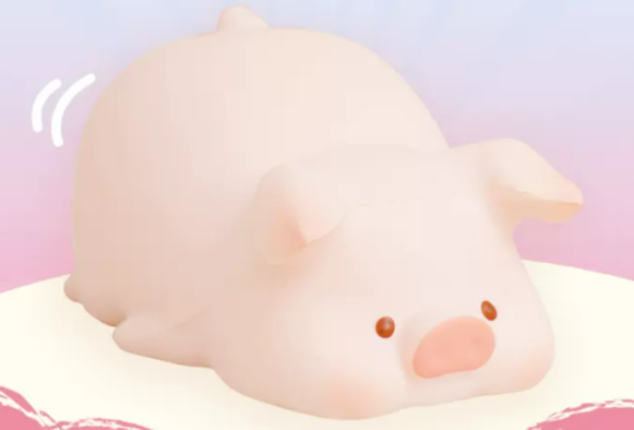 LuLu the Piggy Getting Tired Squishy