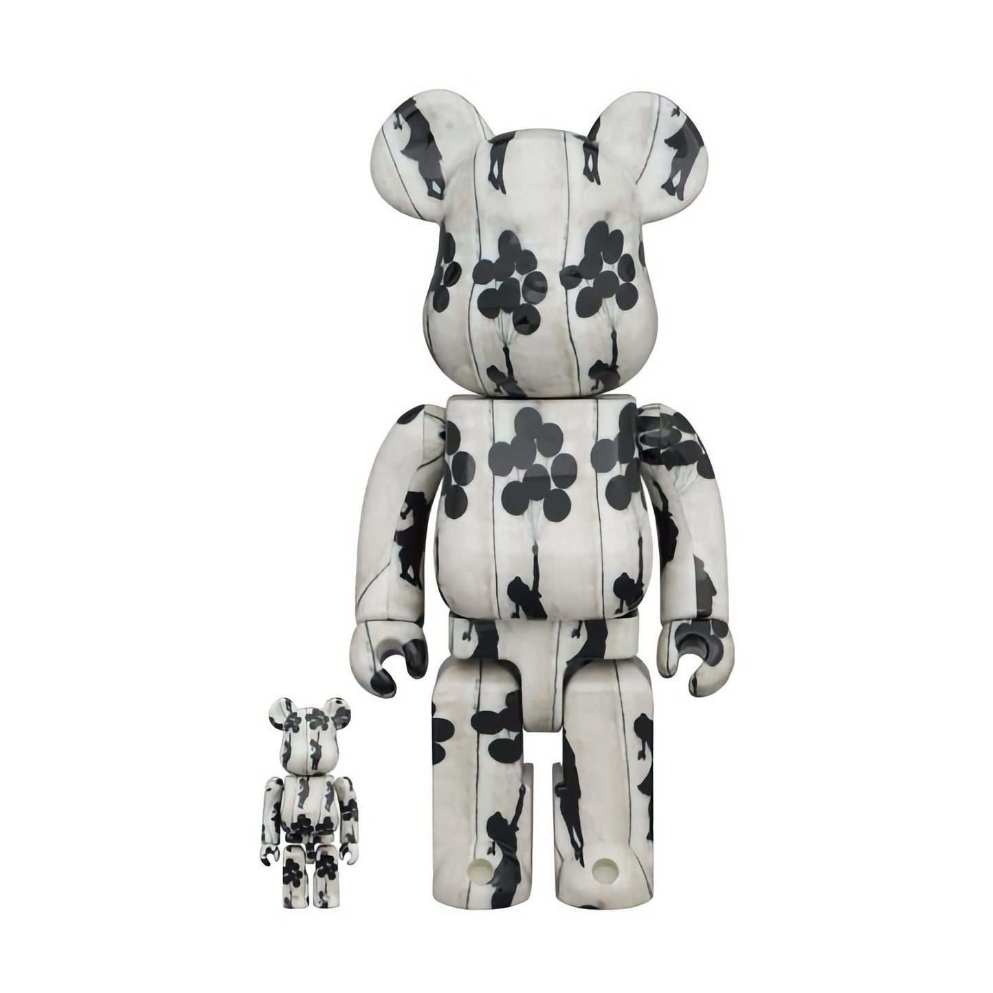 Bearbrick Flying Balloons Girl 100%?%