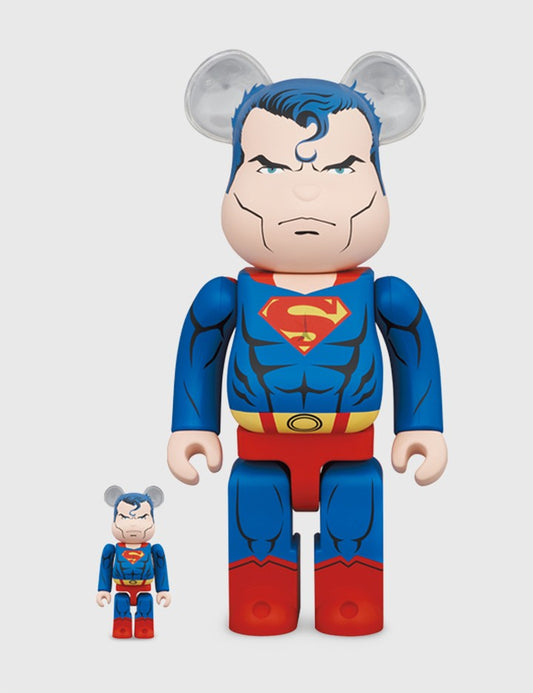 BearBrick Superman Hush 100$&400%