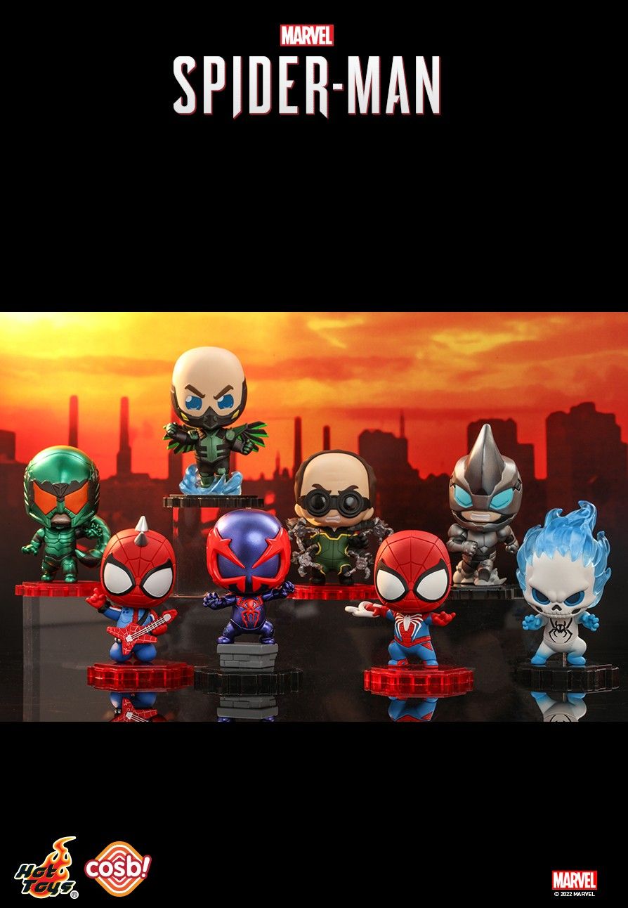 Marvel Spider Man Cosbi Blind Box By Hot Toys