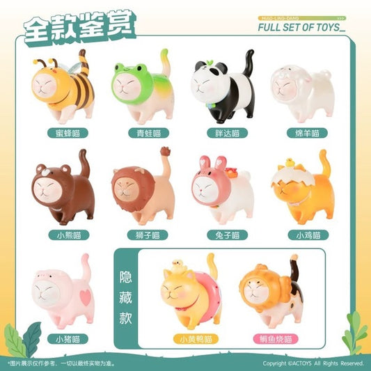 Nekotama Cat Bell Animal Party Blind Box