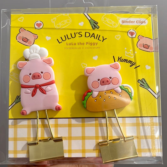 Luluâ??s Bakery Daily Binder Clip
