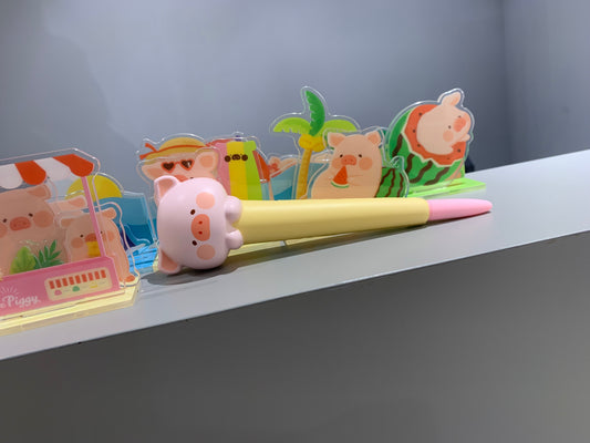 TOYZEROPLUS LuLu The Piggy Squishy Pen