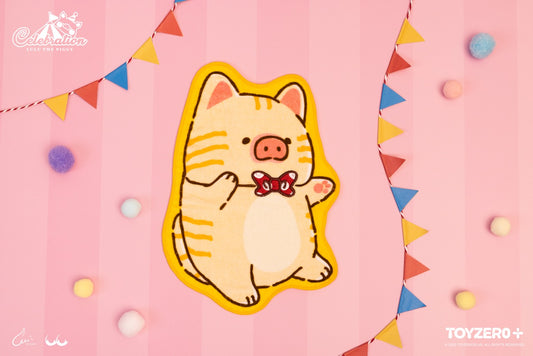 LuLu The Piggy Celebration - Kitty Towel 罐頭豬 LuLu 歡樂時光- 豬咪毛巾