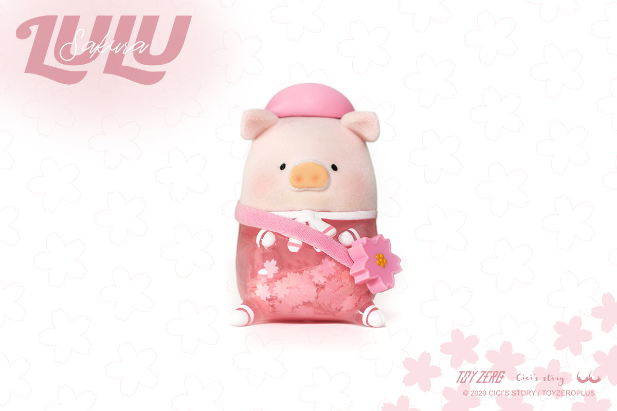 TOYZEROPLUS LULU the Piggy - Sakura Series (Blind Boxes)