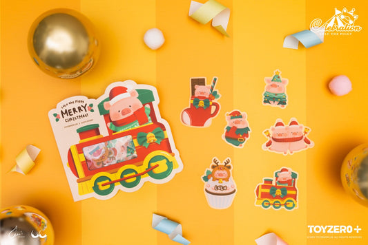 LuLu The Piggy Christmas - Stickers Pack 罐頭豬 LuLu Xmas - 貼紙包