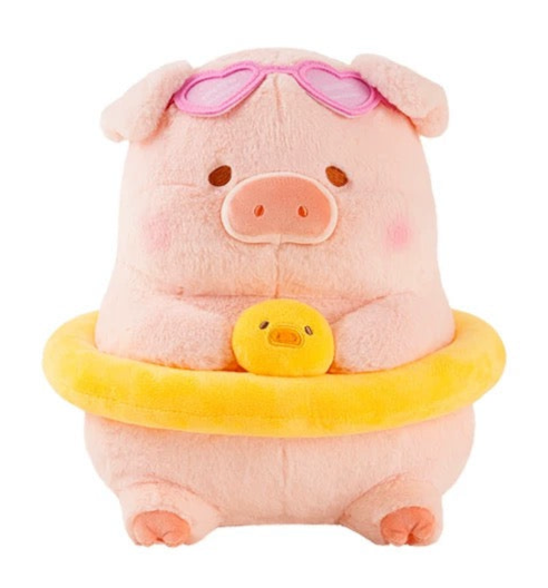 LuLu the Piggy Sunset Beach 30cm Plush