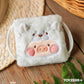 LuLu the Piggy Animal Party Vol.2 Mini Drawstring Plush EarPhone Bag Keychain (Blindbox)