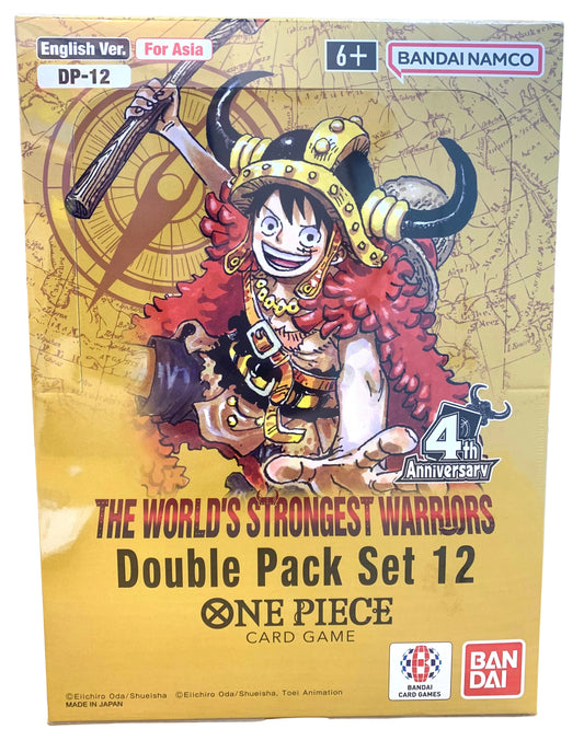 (One Piece Card Game] DP-12 The World’s Strongest Warriors Double Pack Set 12 English Ver.