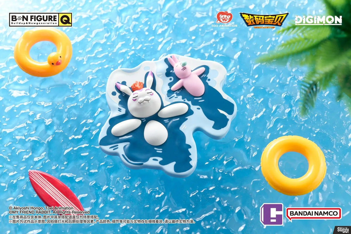 [BN FIGURE Q] 數碼暴龍 Digimon Adventure x My Friend Rabbit 盲盒Blind Box