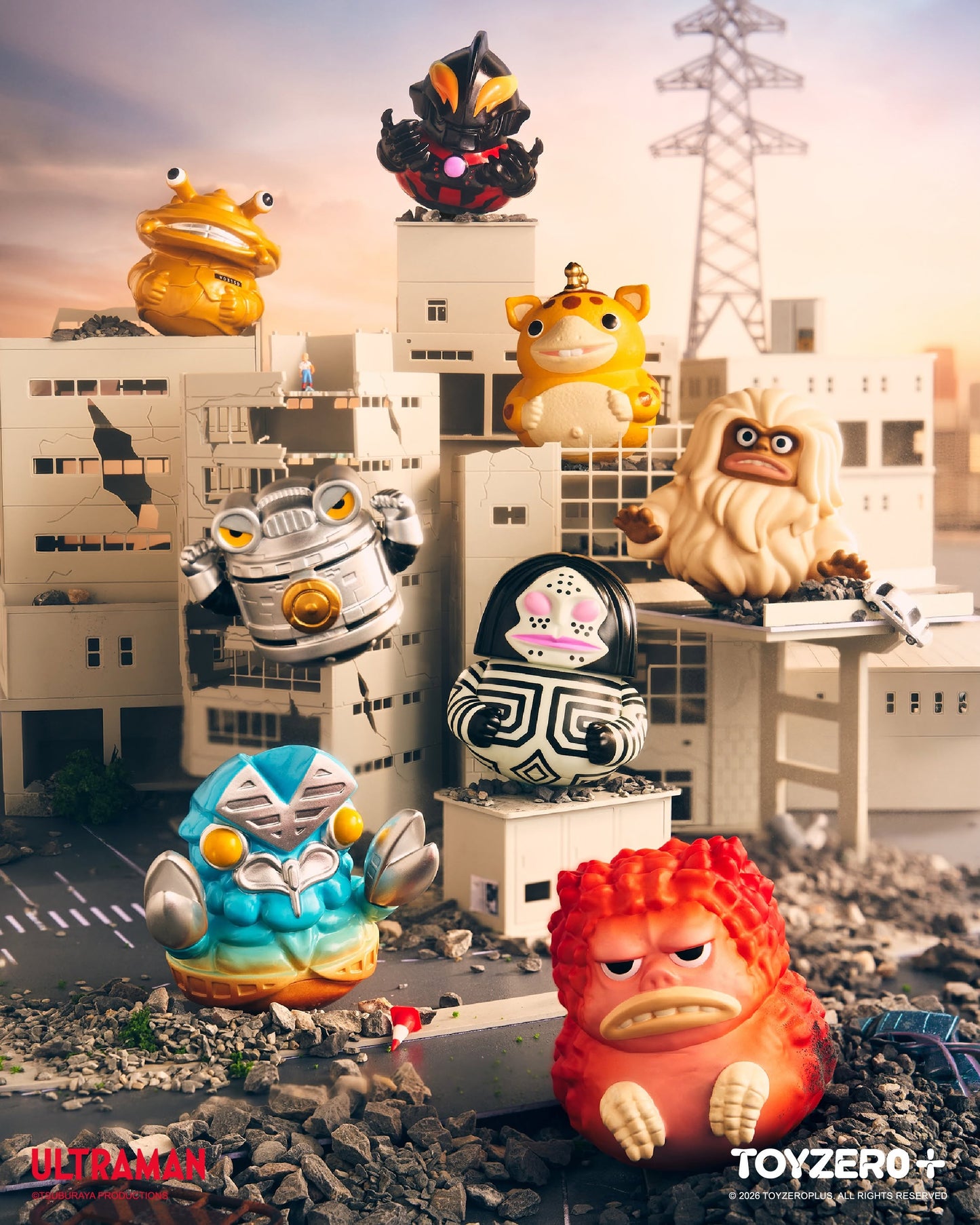 超人力霸王-怪獸達摩盲盒 Ultraman Kaiju Daruma Blind Box