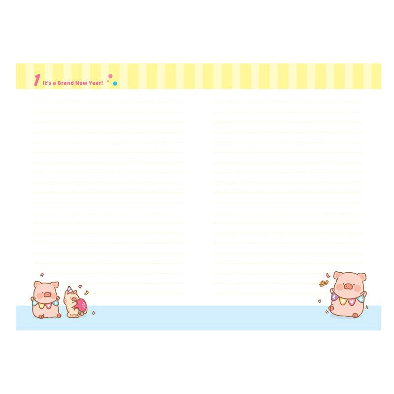 LuLu the Piggy Schedule Book 2026