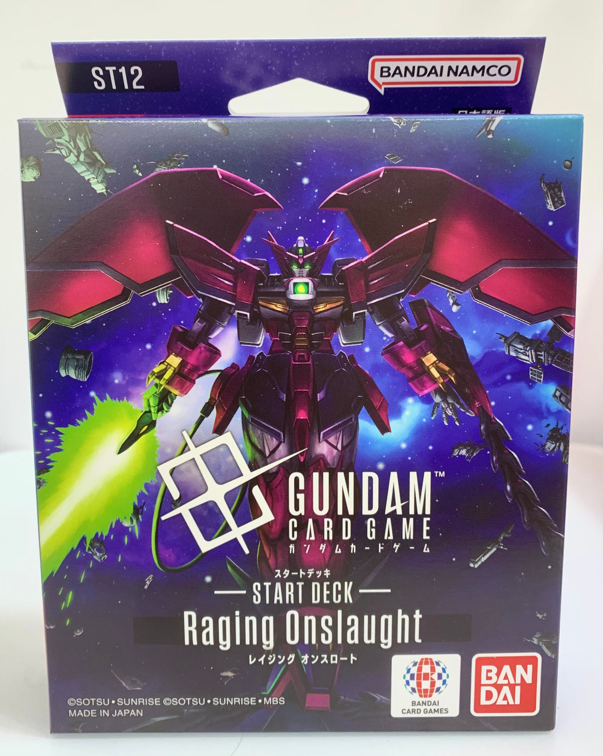[Gundam Card Game] ST12 - Start Deck Raging Onslaught
