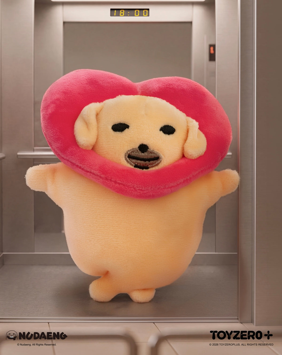 蘸醬狗 - 一周狗伴系列 毛絨掛件盲盒 Nudaeng Weekly Life Plush Keychain BlindBox