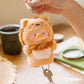 LuLu the Piggy Animal Party Vol.2 Cutest Butler PVC Face Plush Key Cover Keychain (Blind Box)