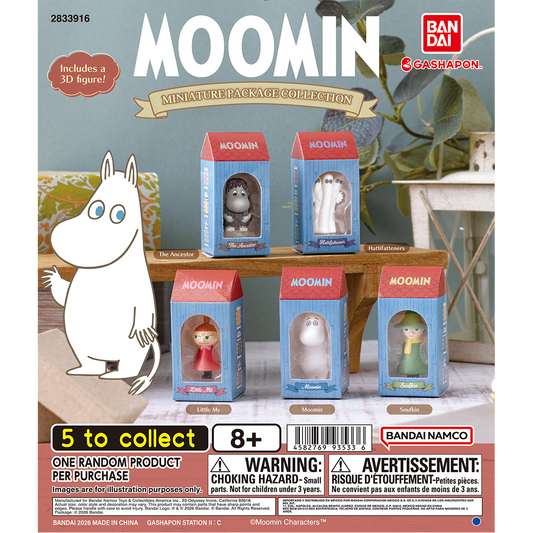 Moomin mini packages collection gashapon