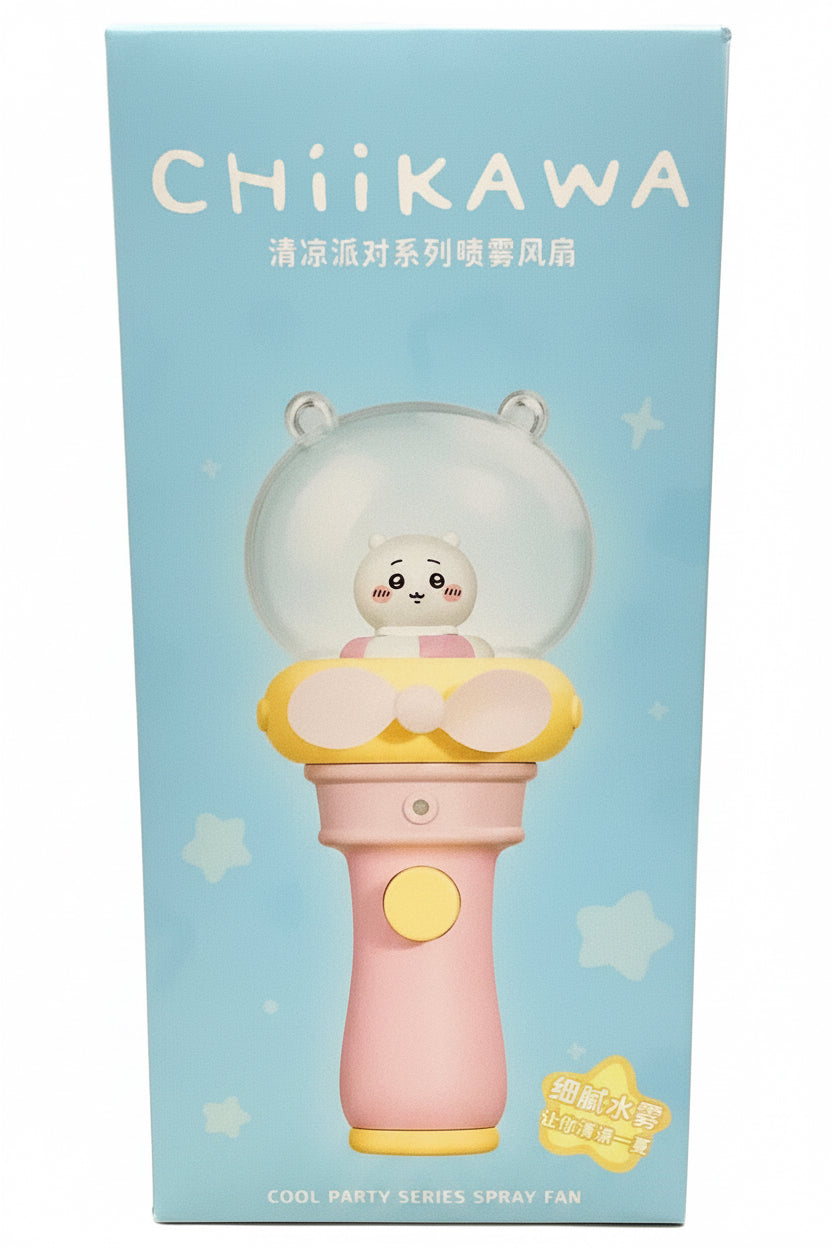 Chiikawa 清涼派對系列噴霧風扇 Cool Party Series Spray Fan