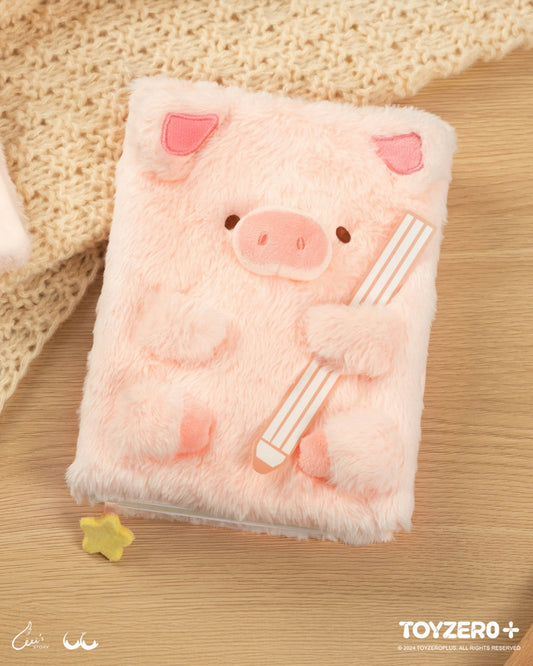 LuLu the Piggy Generic -  B6 Plush Note Book