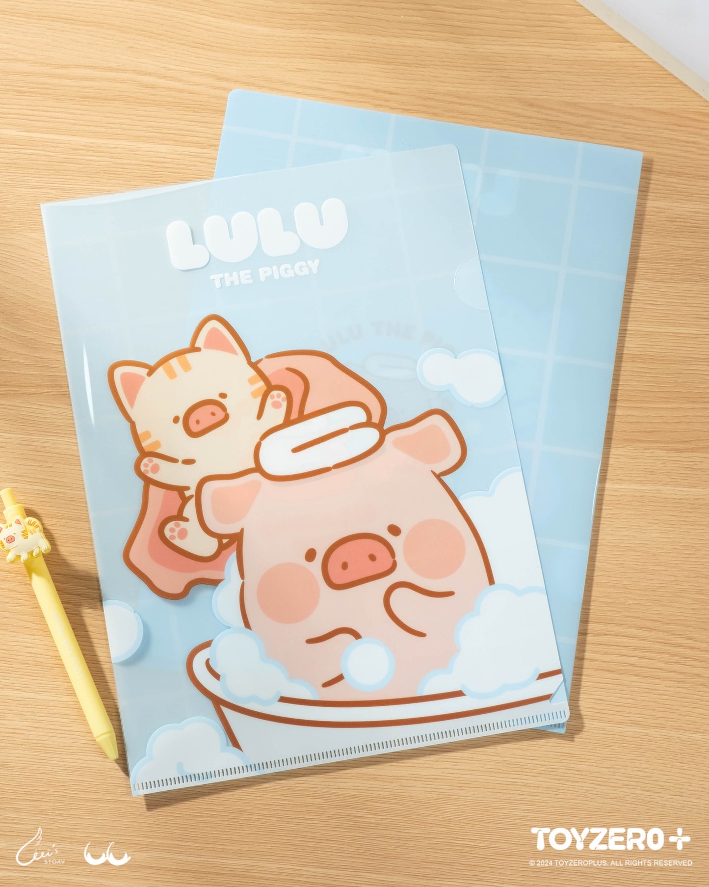 LuLu the Piggy Generic – A4 File (Bathing ver.)