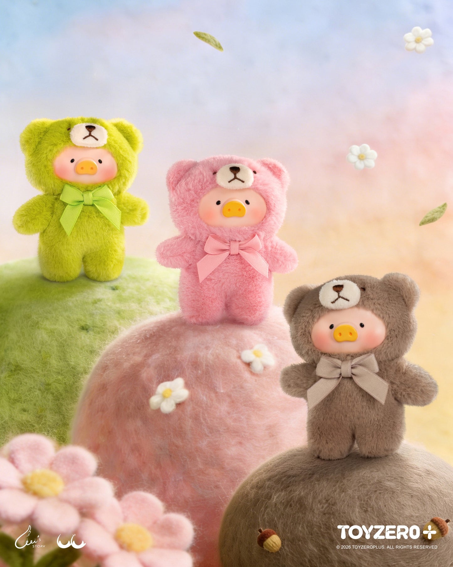 Lulu the Piggy Teddy Mini’s Whispers of Nature Series