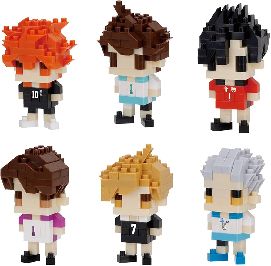 [Nanoblock] 排球少年積木盲袋HAIKYUU Blocks Blind Bag
