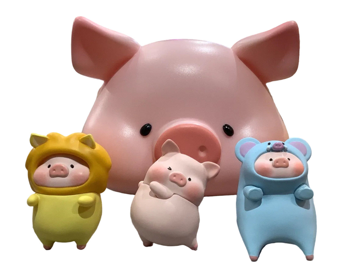 LuLu the Piggy Car Screen Scented Decorative Mini Figurine Blind Box