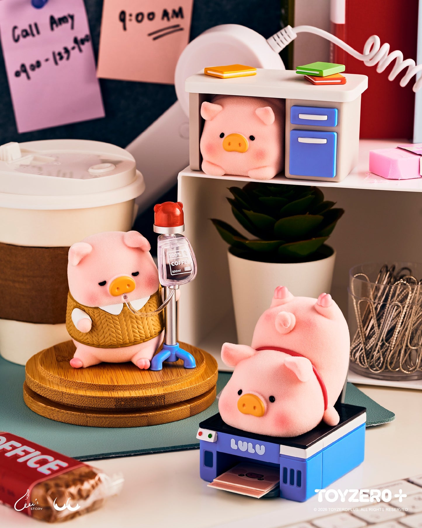 Lulu the Piggy-Office Series Blind Box上班豬事多系列盲盒
