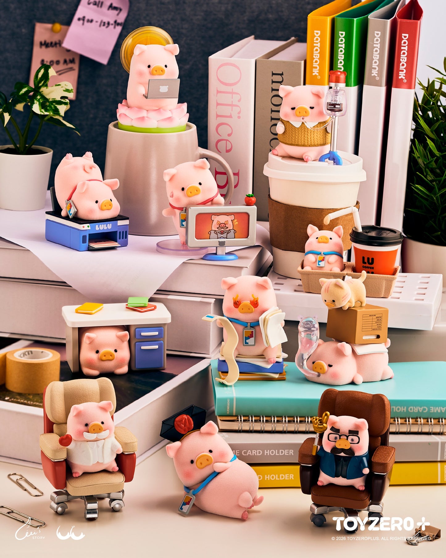 Lulu the Piggy-Office Series Blind Box上班豬事多系列盲盒