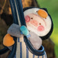LuLu the Piggy Animal Party Vol.2 Huggy Plush Keychain (Penguin Ver.)