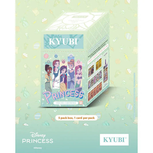 Kyubi Card Charm Collection Series 2 - Disney Princess (Box of 5 Pack)