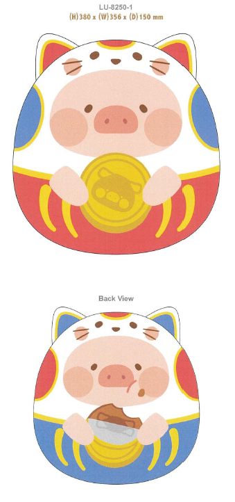 LuLu the Piggy CNY 2024 公仔造型咕𠱸