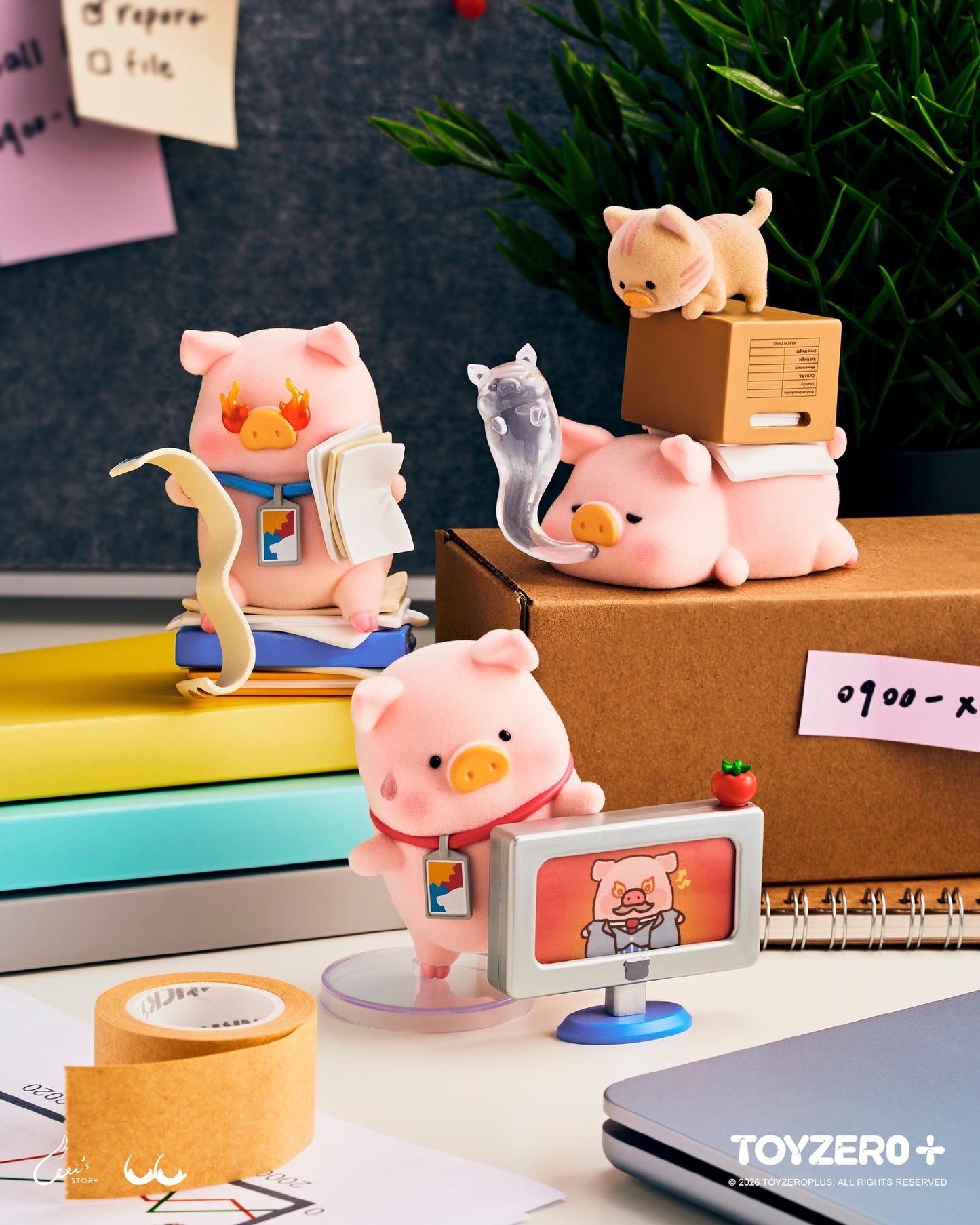 Lulu the Piggy-Office Series Blind Box上班豬事多系列盲盒