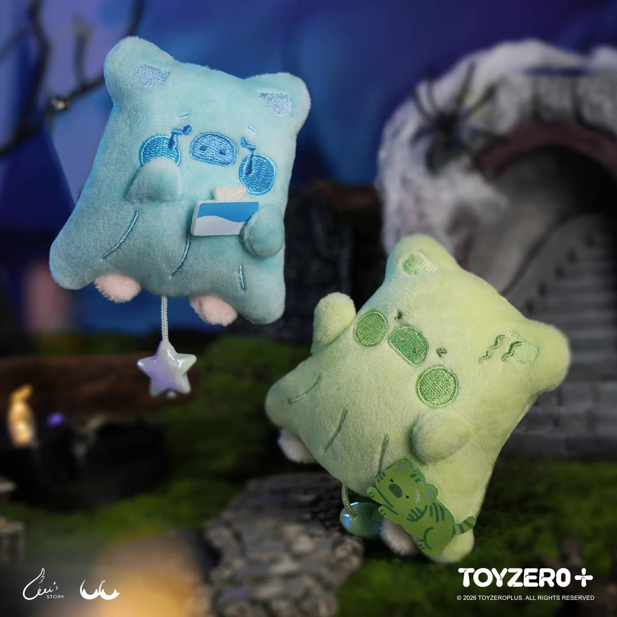 LuLu the Piggy恐怖故事系列-百變小幽靈毛絨掛件盲盒 Horror Story Series-Moody Boo Plush Keychain