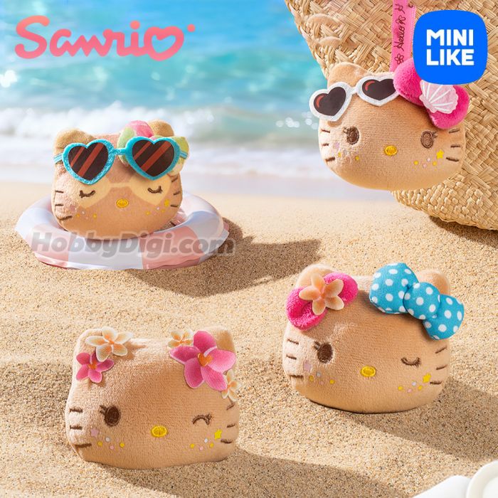 [Sanrio] Hello Kitty去海邊吧系列毛絨捏捏樂盲盒 Go to the Beach Series Relaxing Plush Keychain Blind Box