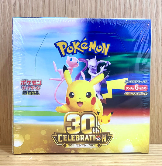Pokémon Card Game Mega M6a 30th Celebration