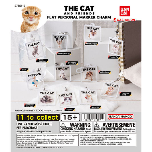 The Cat And Friends Umbrella Marker Gashapon