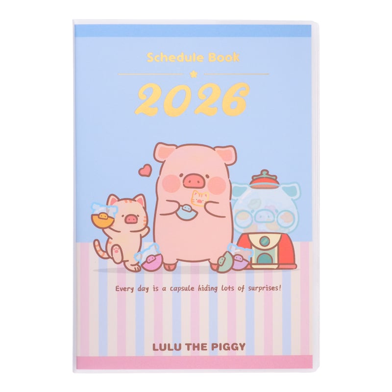 LuLu the Piggy Schedule Book 2026